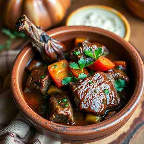 Oxtail Stew - Spanish Rabo de Toro Recipe